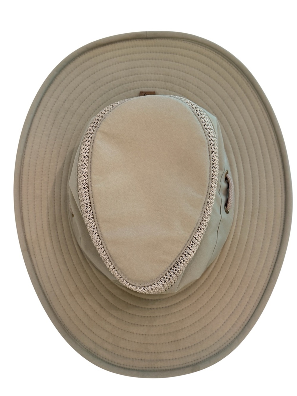 Tilley Airflo Wide Brim Outdoor Sun Hat Beige Size 7 1/8